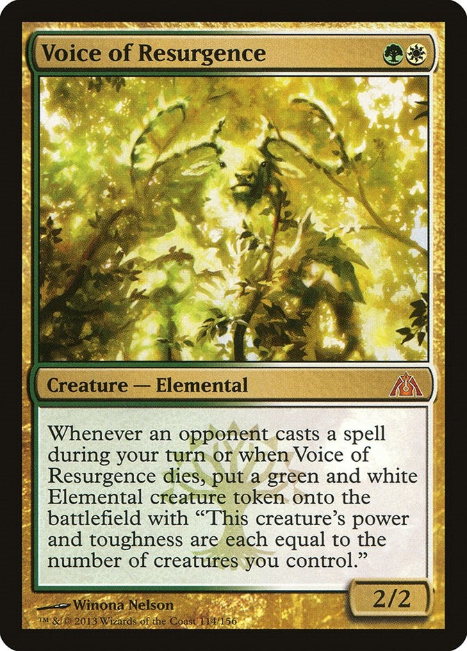 Voice of Resurgence (114) (Dragon's Maze)