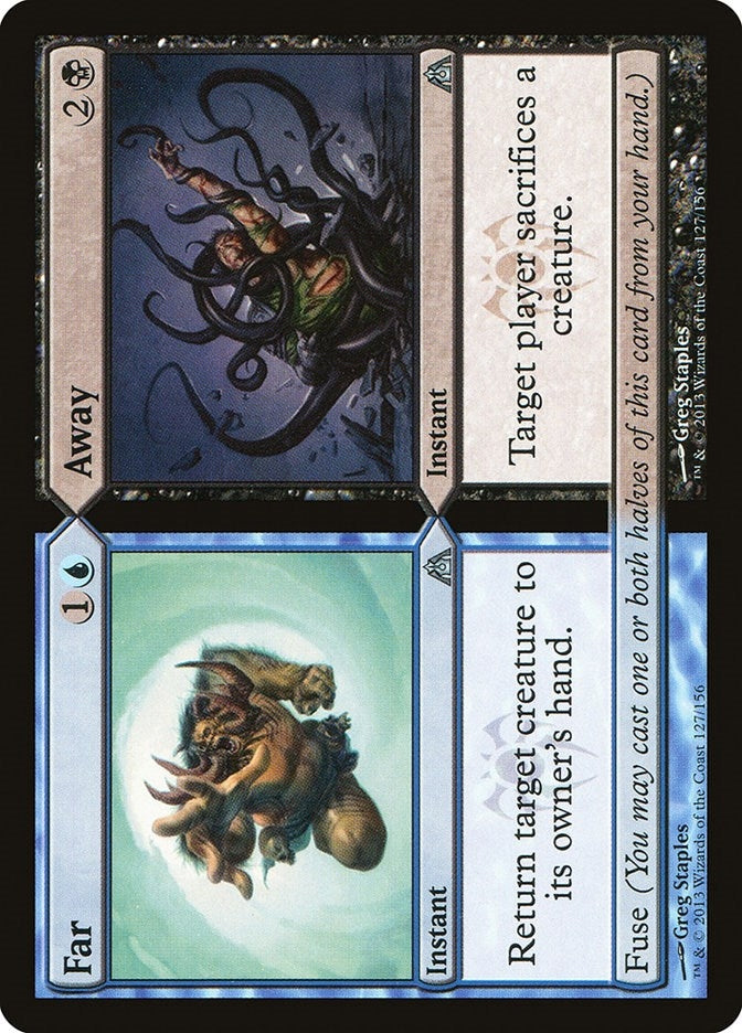 Image for Far // Away (127) (Dragon's Maze) - Magic: The Gathering