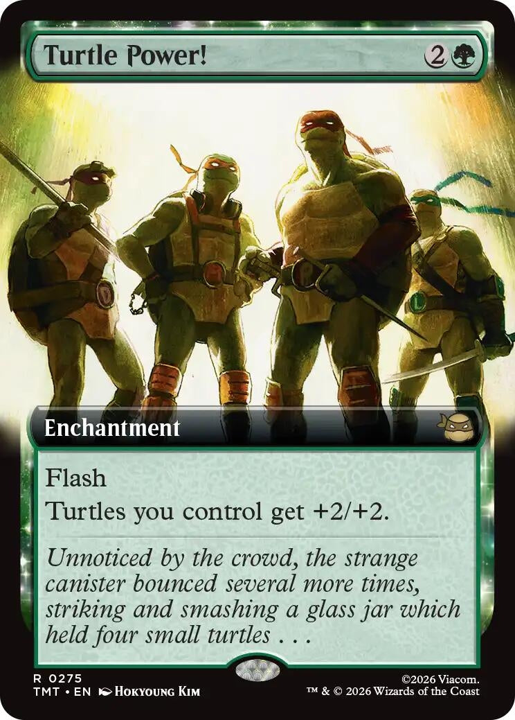 Turtle Power! (Extended Art) (275) (Teenage Mutant Ninja Turtles)