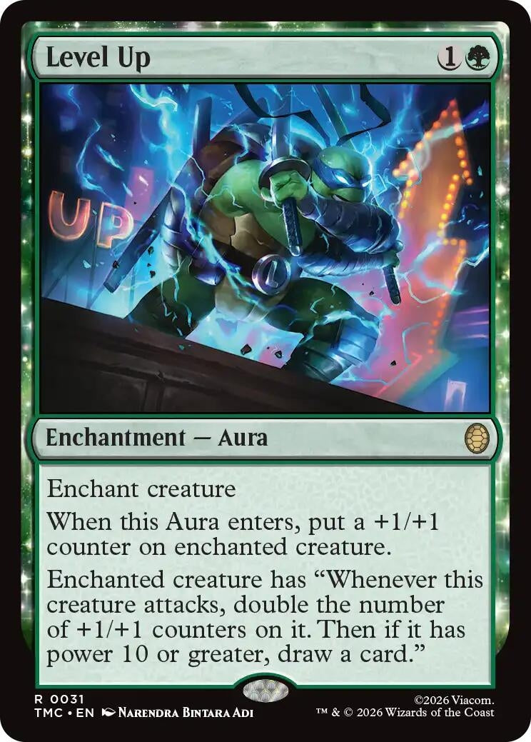 Image for Level Up (31) (Teenage Mutant Ninja Turtles) - Magic: The Gathering