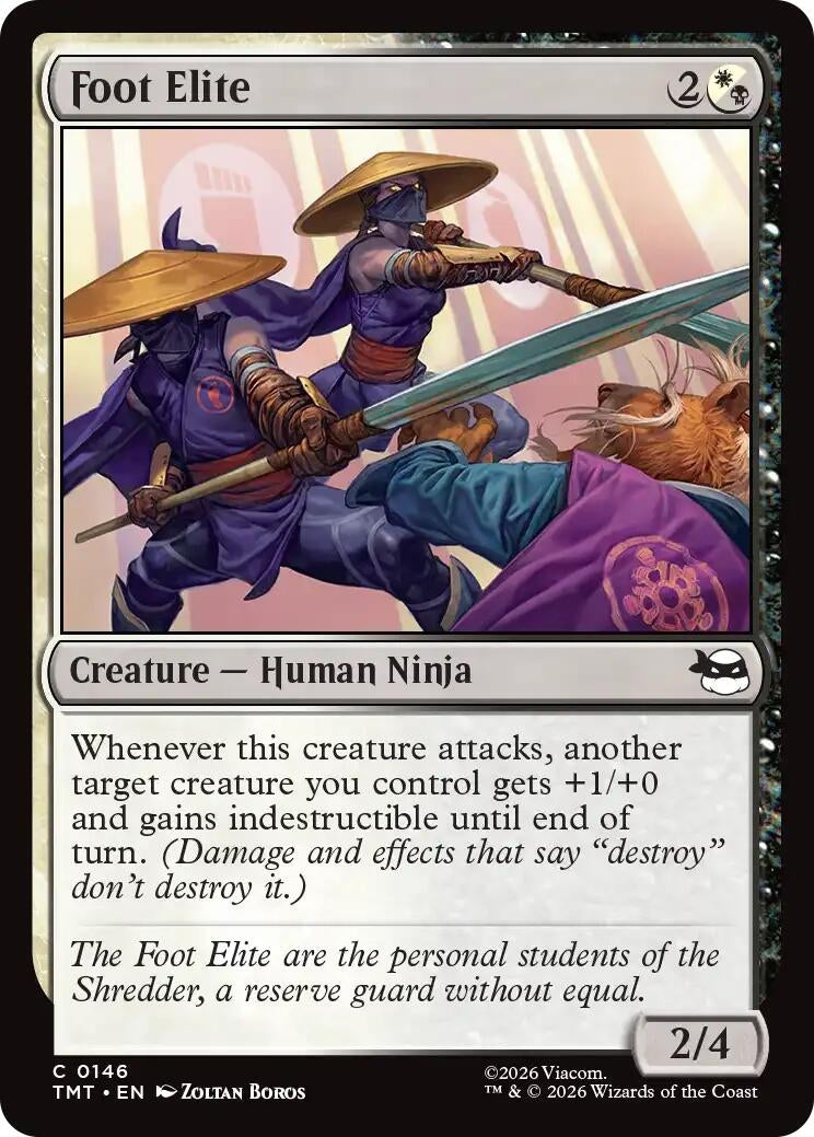 Image for Foot Elite (146) (Teenage Mutant Ninja Turtles) - Magic: The Gathering