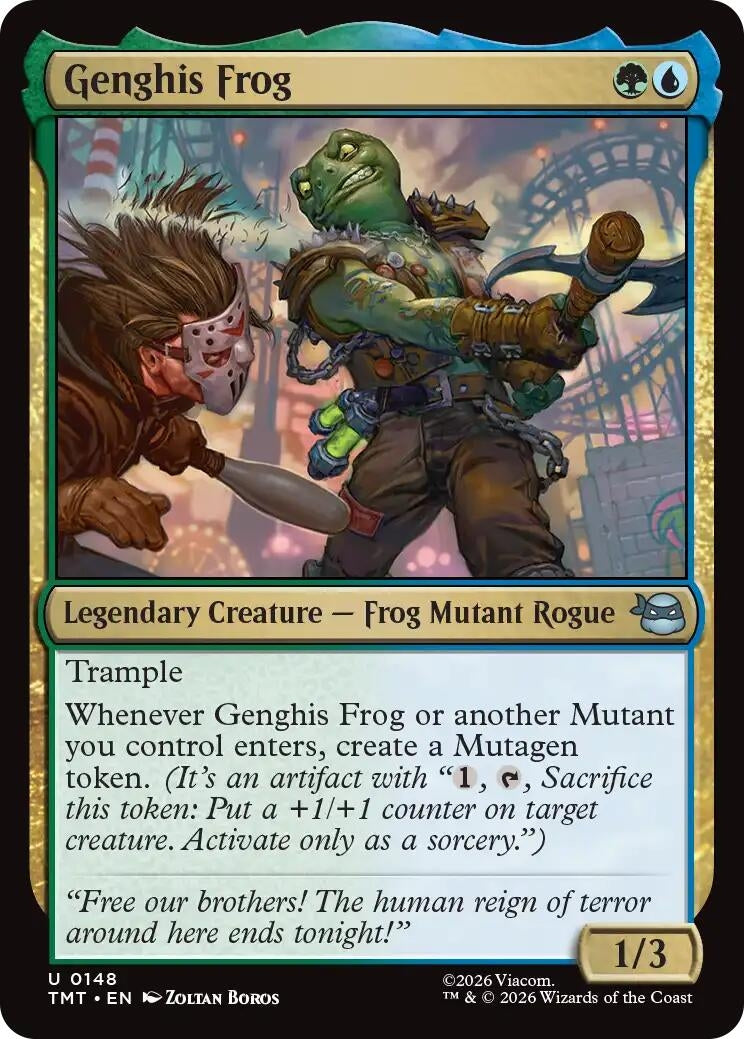 Genghis Frog (148) (Teenage Mutant Ninja Turtles)