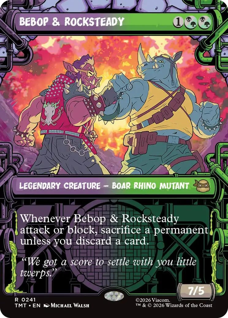 Bebop & Rocksteady (Showcase) (241) (Teenage Mutant Ninja Turtles)