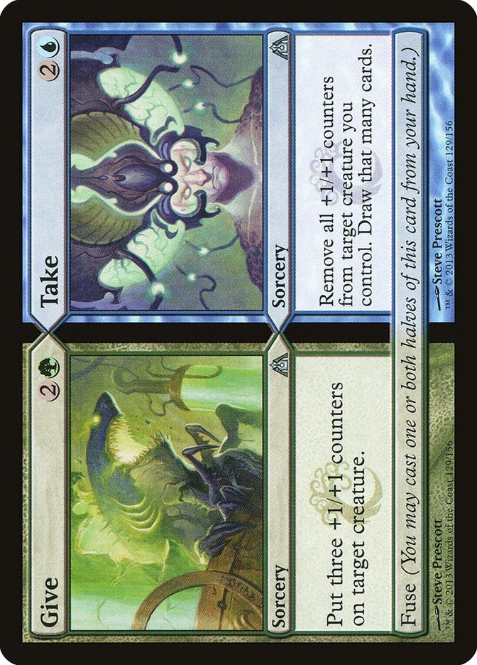 Image for Give // Take (129) (Dragon's Maze) - Magic: The Gathering