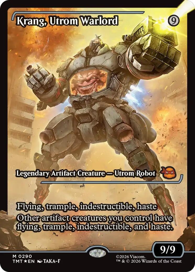Krang, Utrom Warlord (Showcase) (290) (Teenage Mutant Ninja Turtles)