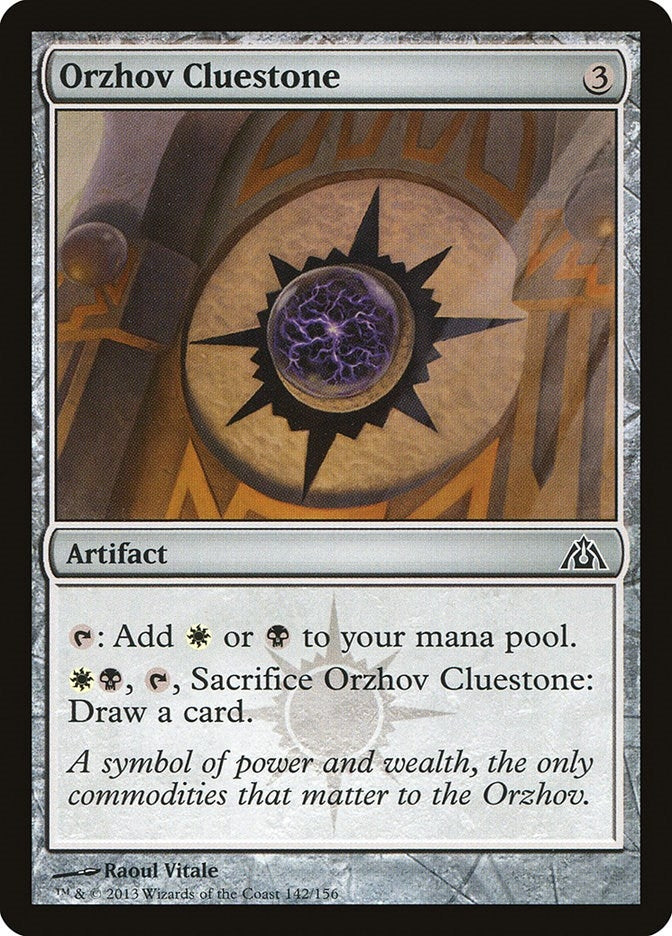 Image for Orzhov Cluestone (142) (Dragon's Maze) - Magic: The Gathering
