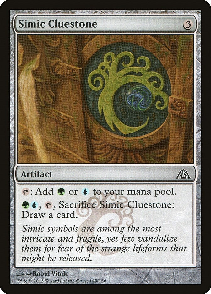 Image for Simic Cluestone (145) (Dragon's Maze) - Magic: The Gathering