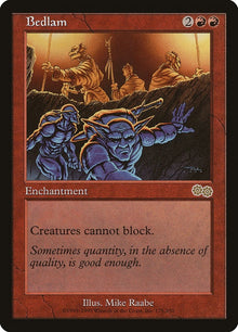 Image for Bedlam (175) (Urza's Saga) - Magic: The Gathering