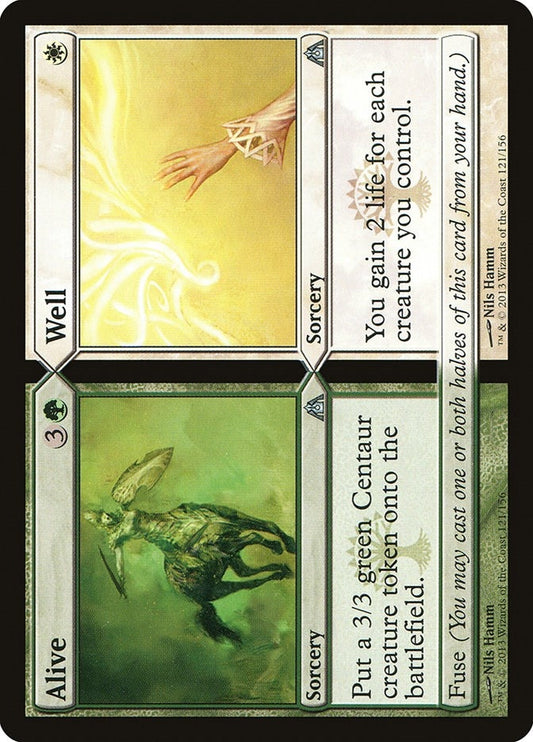 Image for Alive // Well (121) (Dragon's Maze) - Magic: The Gathering