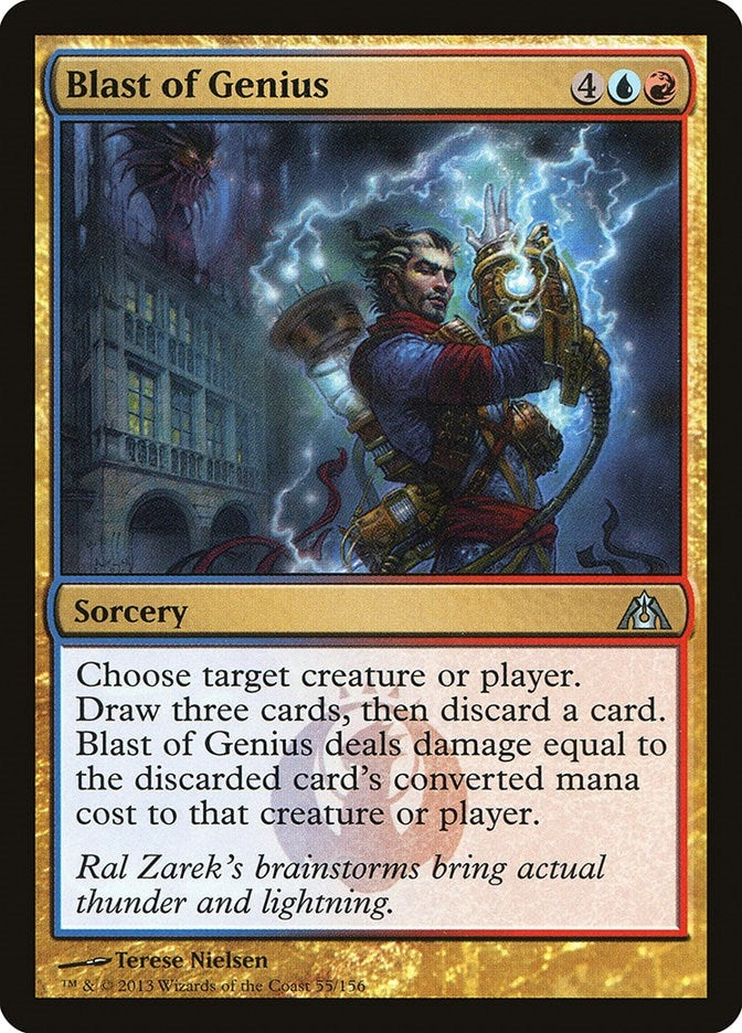 Blast of Genius (55) (Dragon's Maze)