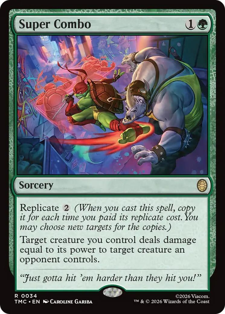 Image for Super Combo (34) (Teenage Mutant Ninja Turtles) - Magic: The Gathering