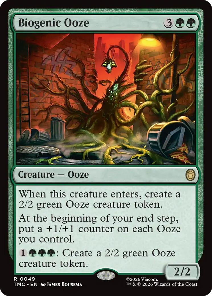 Image for Biogenic Ooze (49) (Teenage Mutant Ninja Turtles) - Magic: The Gathering