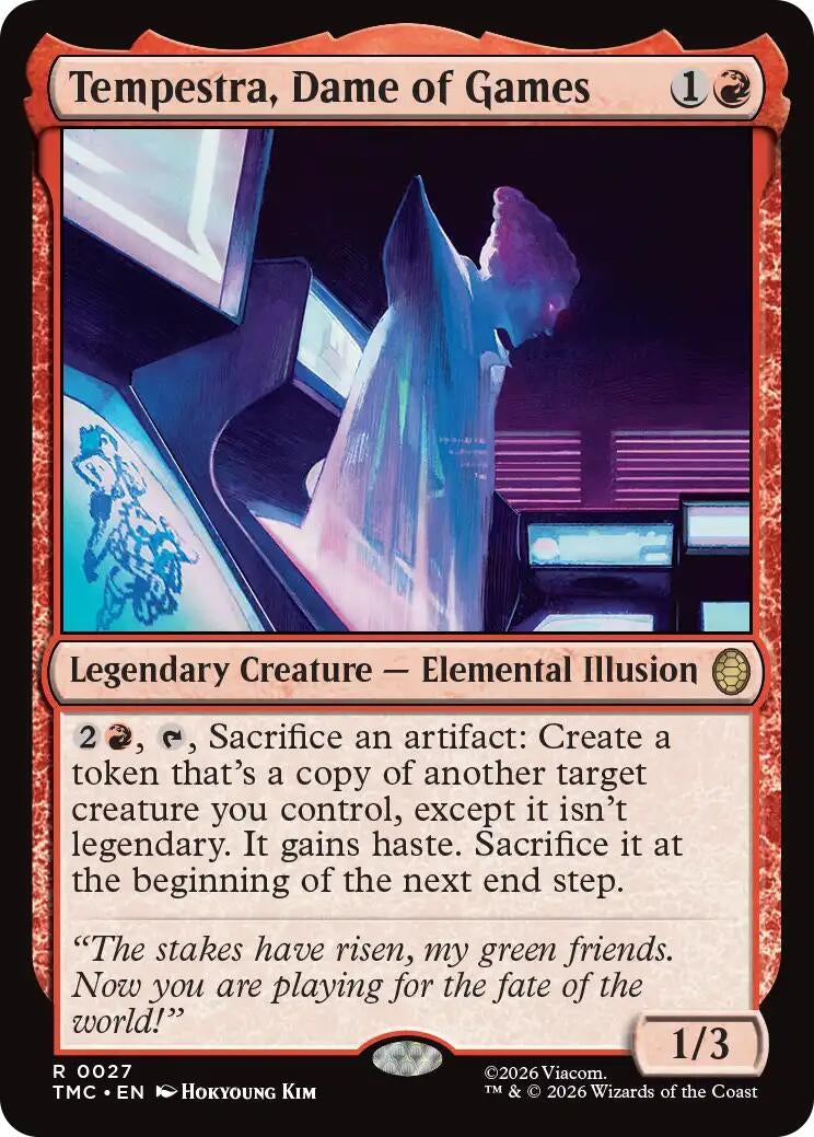 Tempestra, Dame of Games (27) (Teenage Mutant Ninja Turtles)