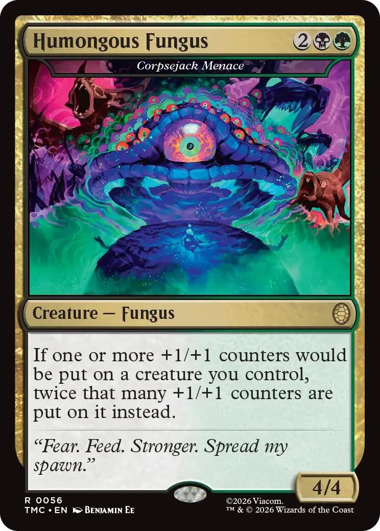 Image for Humongous Fungus - Corpsejack Menace (56) (Teenage Mutant Ninja Turtles) - Magic: The Gathering