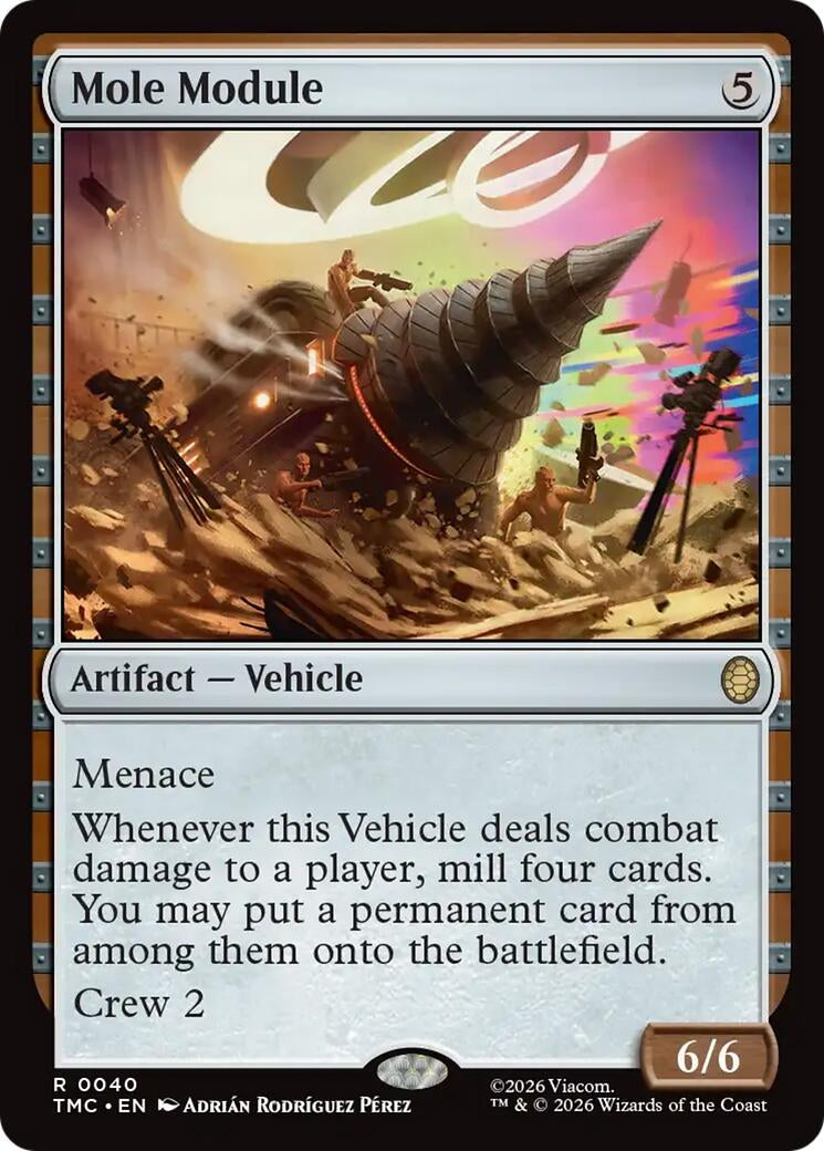 Image for Mole Module (40) (Teenage Mutant Ninja Turtles) - Magic: The Gathering