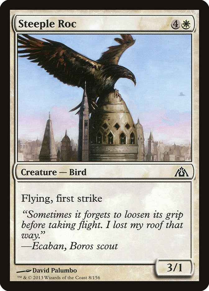 Image for Steeple Roc (8) (Dragon's Maze) - Magic: The Gathering