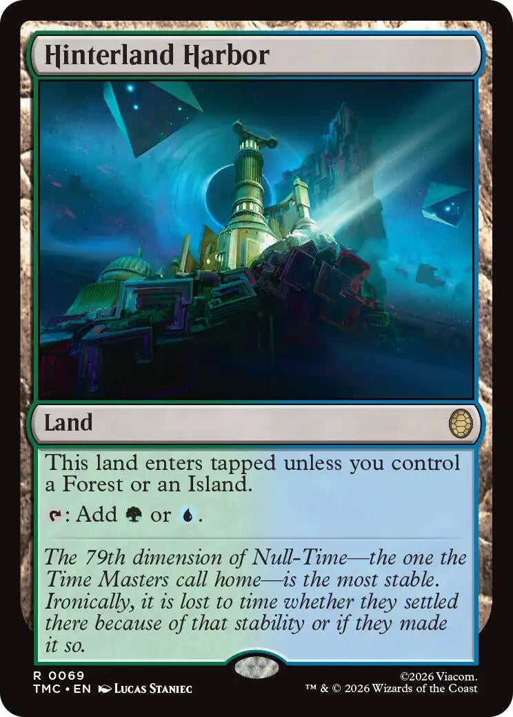 Image for Hinterland Harbor (69) (Teenage Mutant Ninja Turtles) - Magic: The Gathering