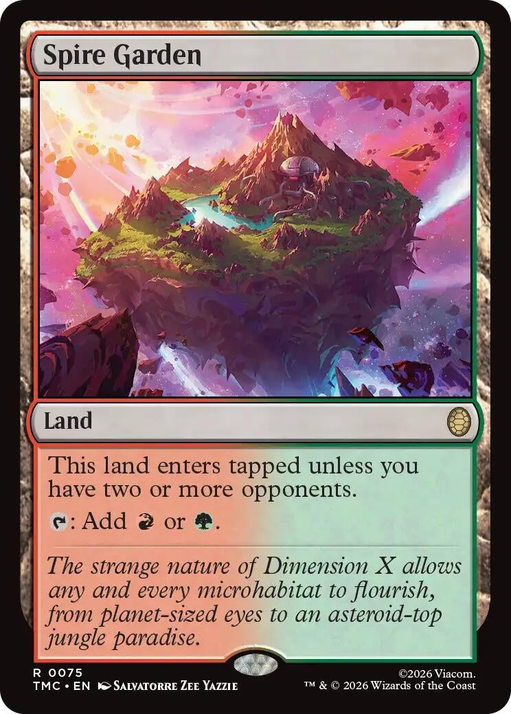 Image for Spire Garden (75) (Teenage Mutant Ninja Turtles) - Magic: The Gathering