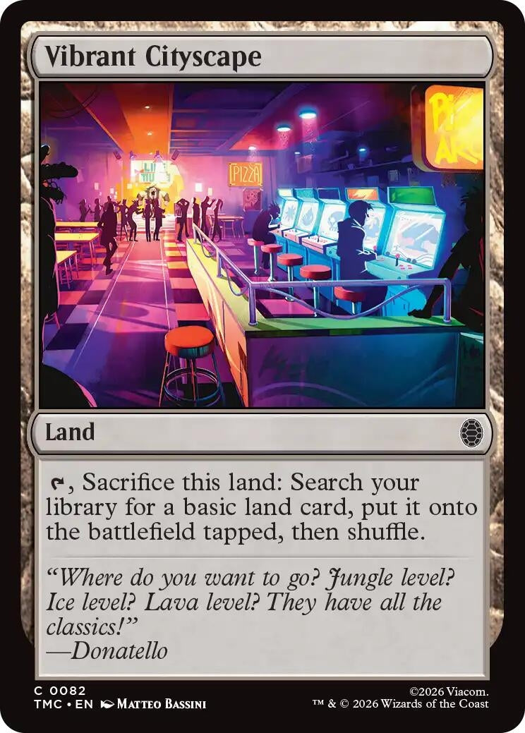 Image for Vibrant Cityscape (82) (Teenage Mutant Ninja Turtles) - Magic: The Gathering