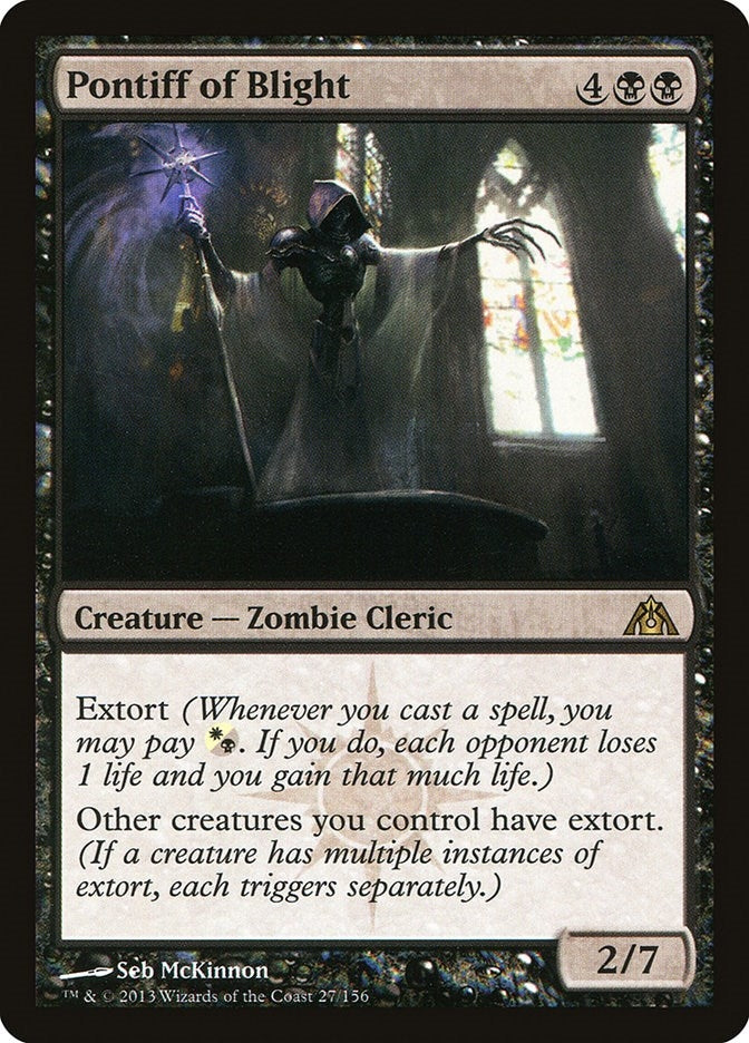 Pontiff of Blight (27) (Dragon's Maze)