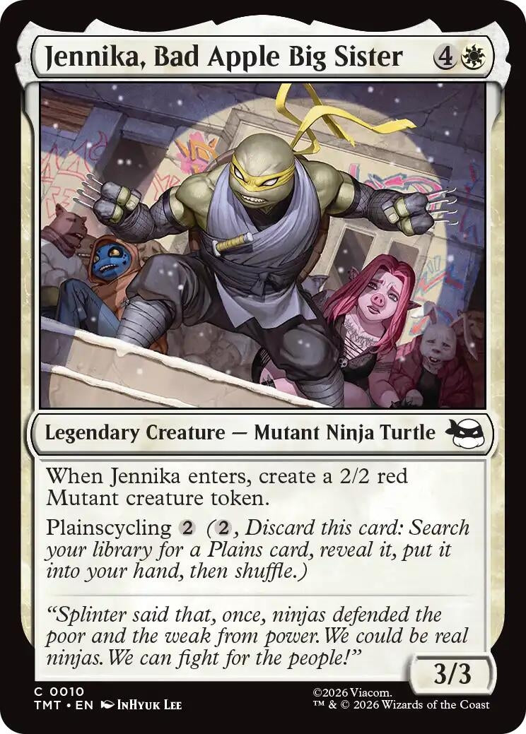 Image for Jennika, Bad Apple Big Sister (10) (Teenage Mutant Ninja Turtles) - Magic: The Gathering