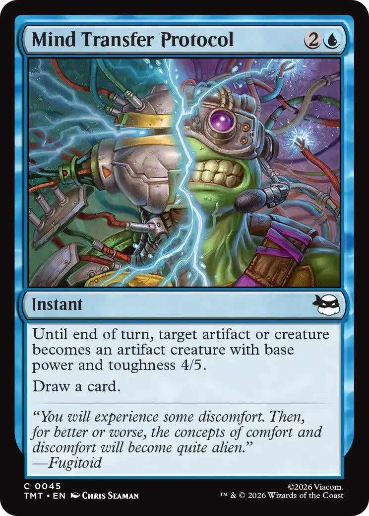 Image for Mind Transfer Protocol (45) (Teenage Mutant Ninja Turtles) - Magic: The Gathering