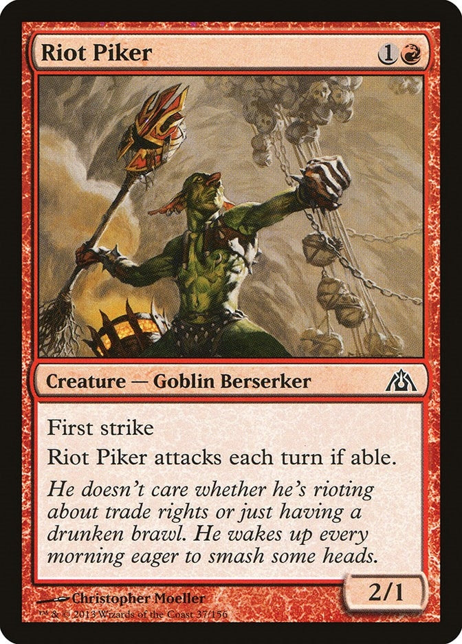 Riot Piker (37) (Dragon's Maze)