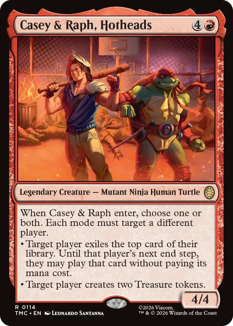 Casey & Raph, Hotheads (114) (Teenage Mutant Ninja Turtles)