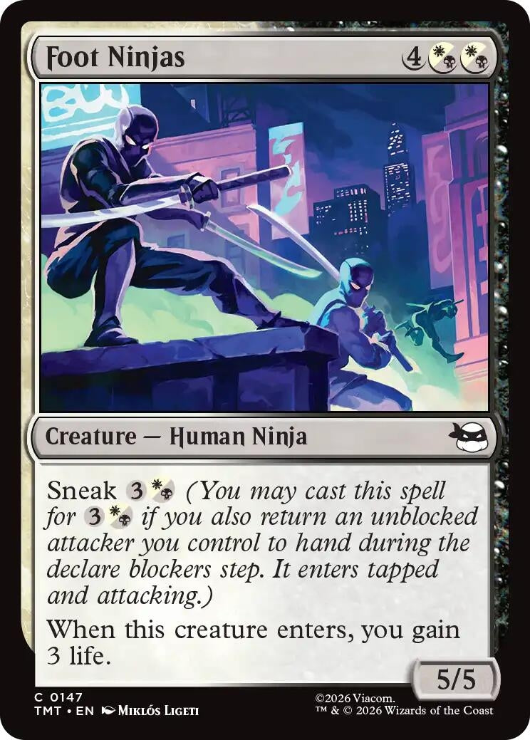 Foot Ninjas (147) (Teenage Mutant Ninja Turtles)