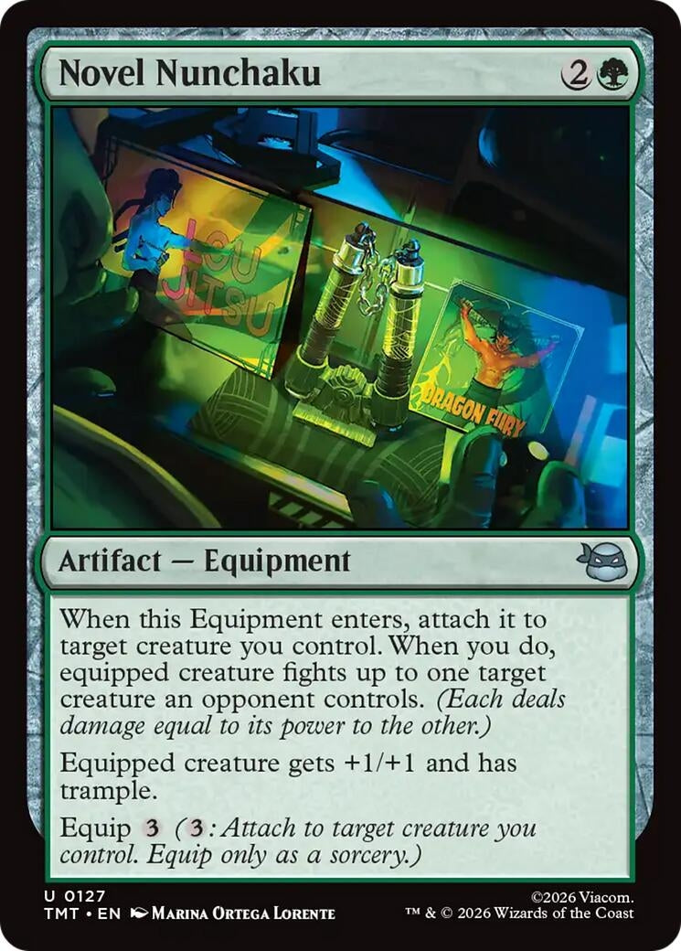 Novel Nunchaku (127) (Teenage Mutant Ninja Turtles)