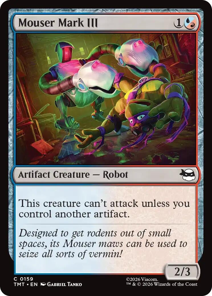 Image for Mouser Mark III (159) (Teenage Mutant Ninja Turtles) - Magic: The Gathering