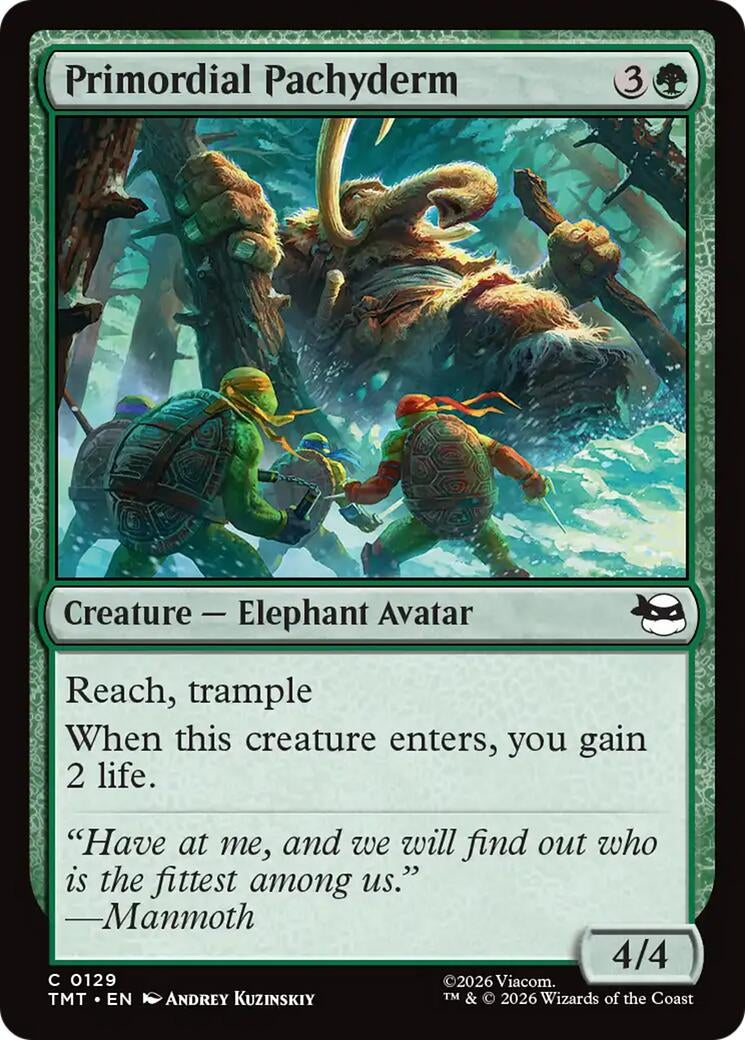 Primordial Pachyderm (129) (Teenage Mutant Ninja Turtles)