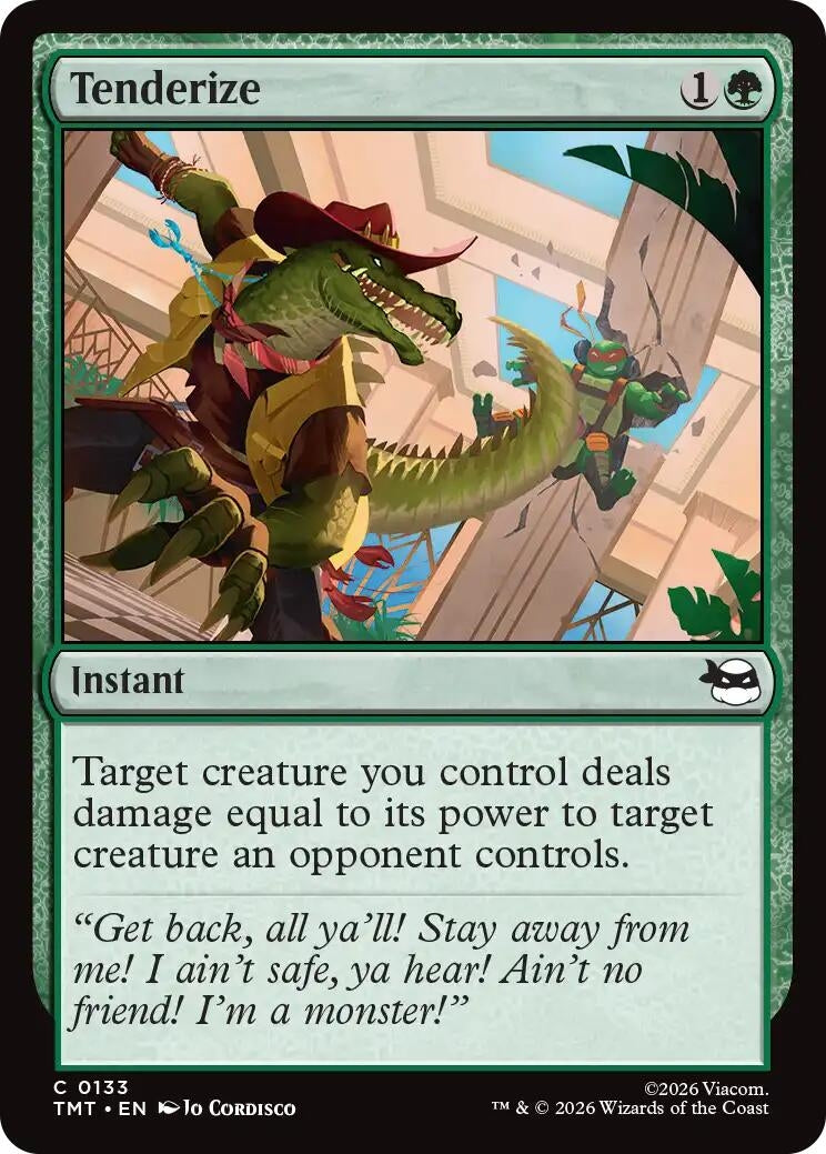 Image for Tenderize (133) (Teenage Mutant Ninja Turtles) - Magic: The Gathering