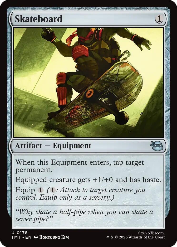 Image for Skateboard (178) (Teenage Mutant Ninja Turtles) - Magic: The Gathering