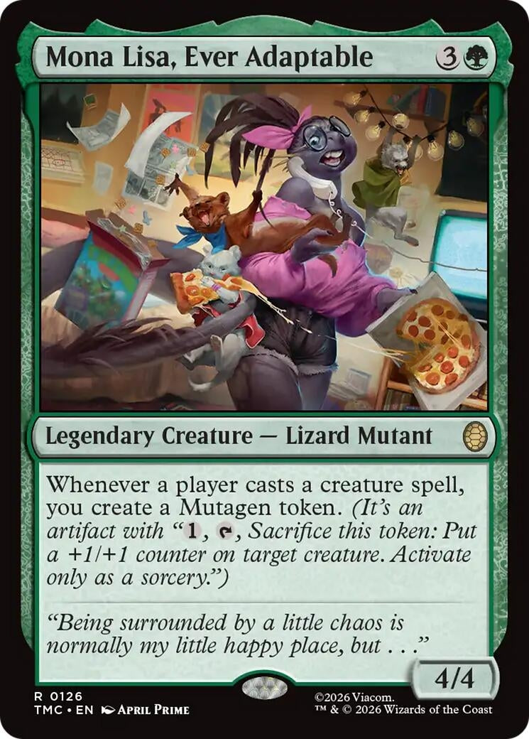 Mona Lisa, Ever Adaptable (126) (Teenage Mutant Ninja Turtles)