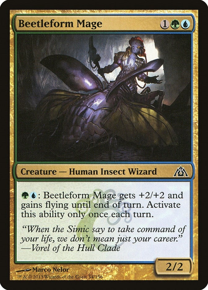 Beetleform Mage (54) (Dragon's Maze)