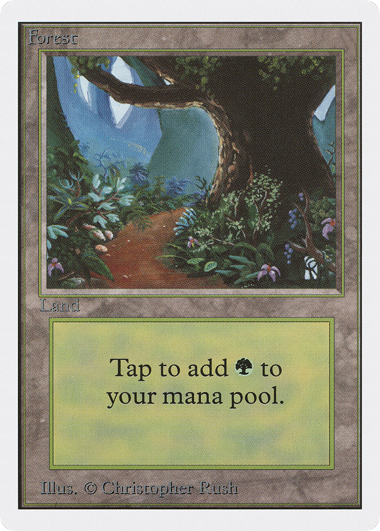 Forest (B) (2ED-301) - Unlimited Edition