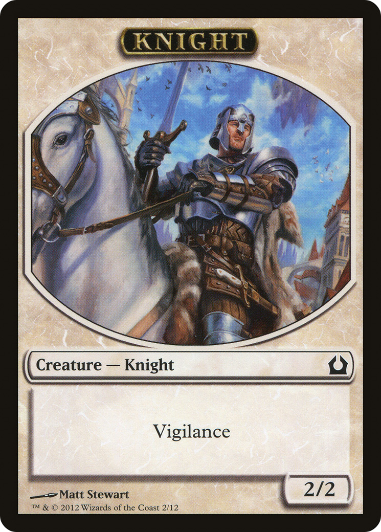 Knight Token (2) (RTR)