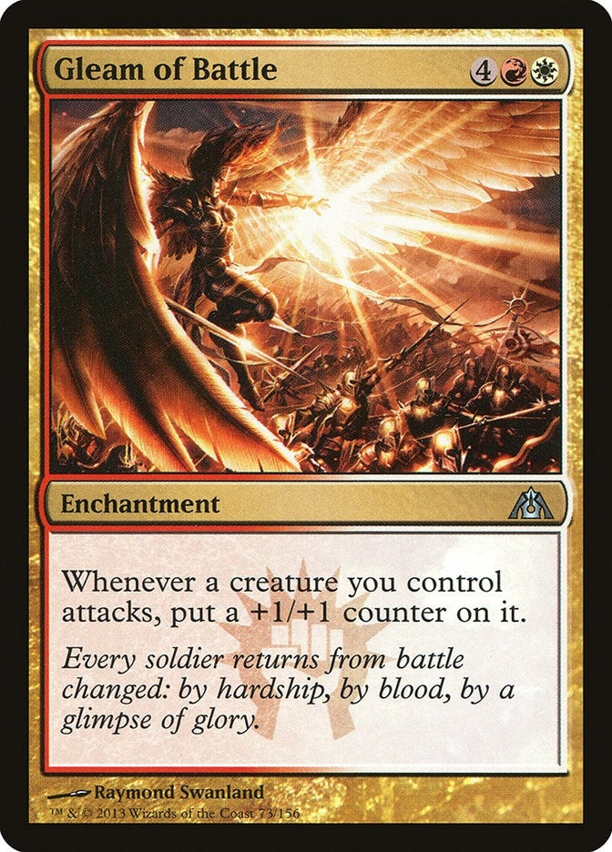 Gleam of Battle (73) (Dragon's Maze)