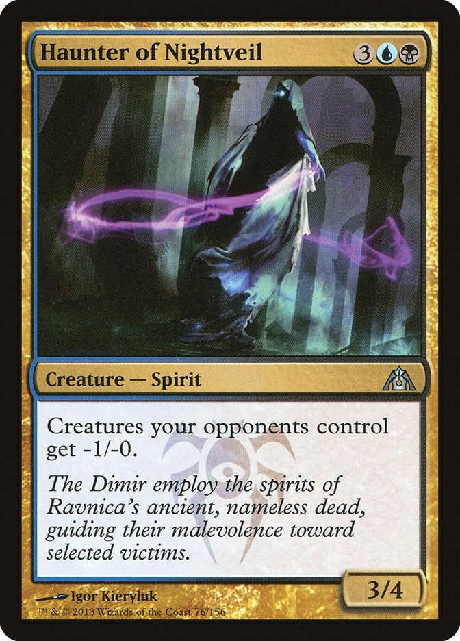 Image for Haunter of Nightveil (76) (Dragon's Maze) - Magic: The Gathering