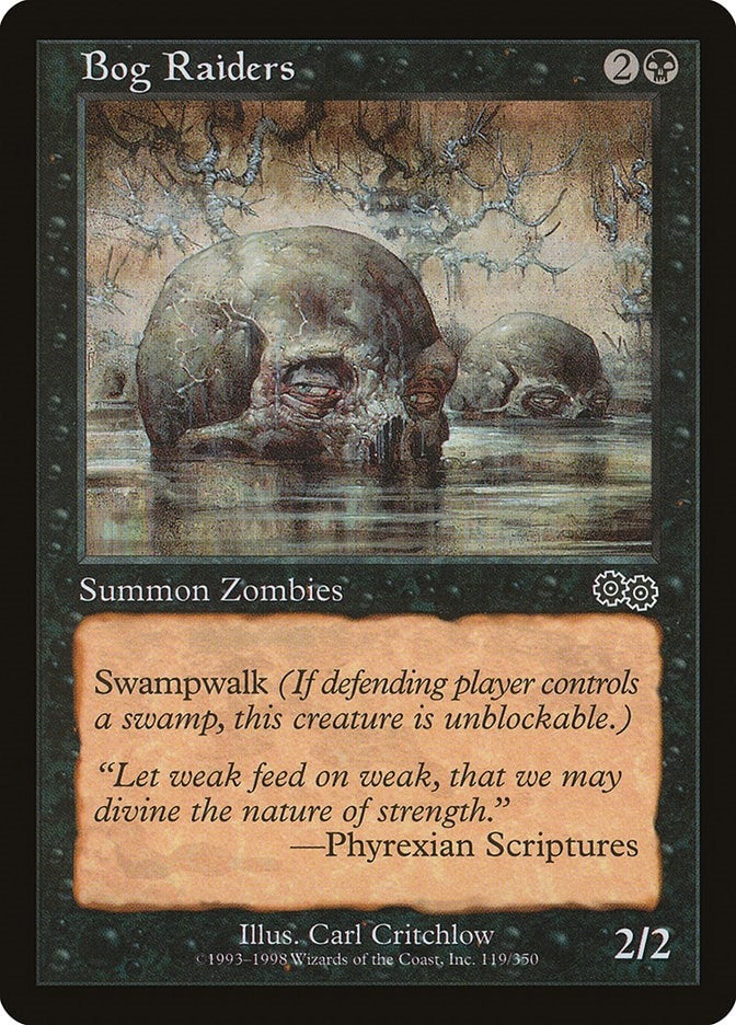 Image for Bog Raiders (119) (Urza's Saga) - Magic: The Gathering