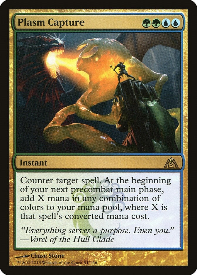 Image for Plasm Capture (91) (Dragon's Maze) - Magic: The Gathering