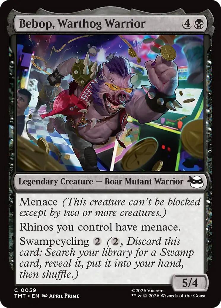 Bebop, Warthog Warrior (59) (Teenage Mutant Ninja Turtles)