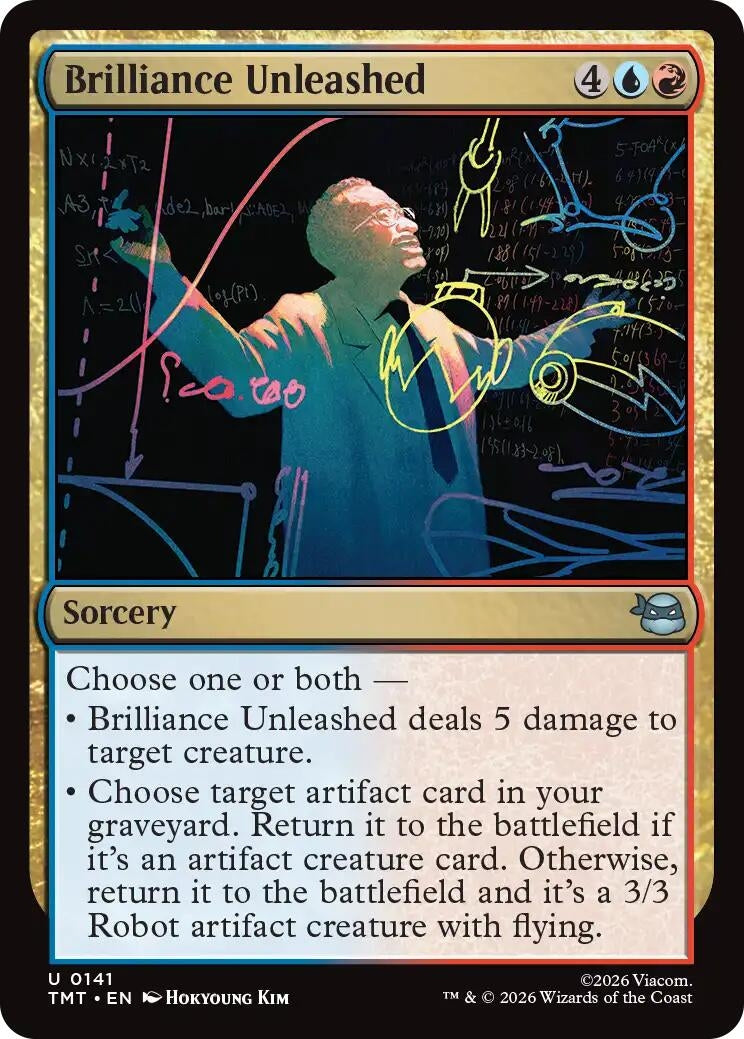Image for Brilliance Unleashed (141) (Teenage Mutant Ninja Turtles) - Magic: The Gathering
