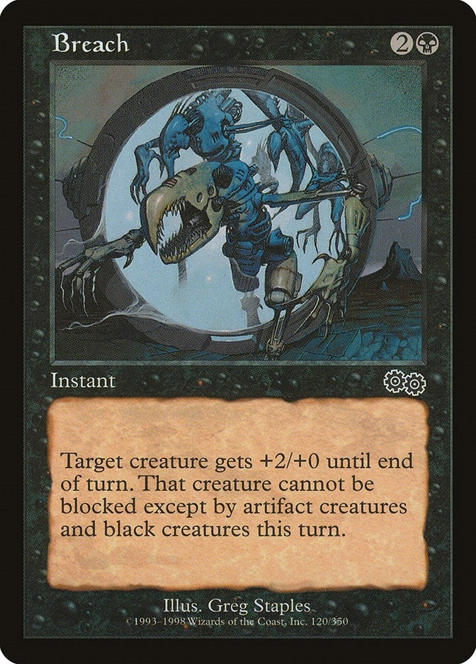 Image for Breach (120) (Urza's Saga) - Magic: The Gathering