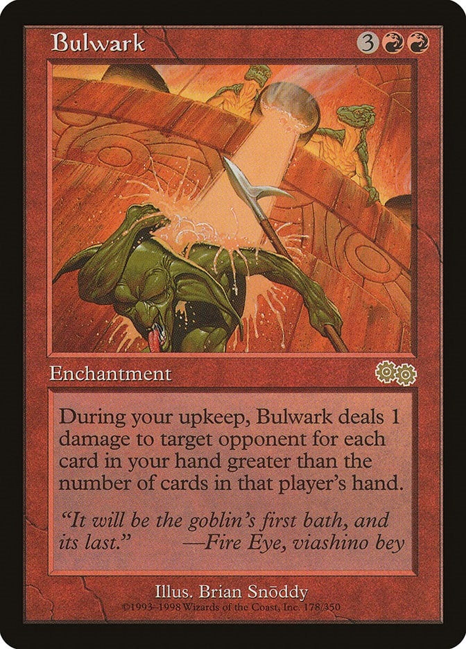 Image for Bulwark (178) (Urza's Saga) - Magic: The Gathering