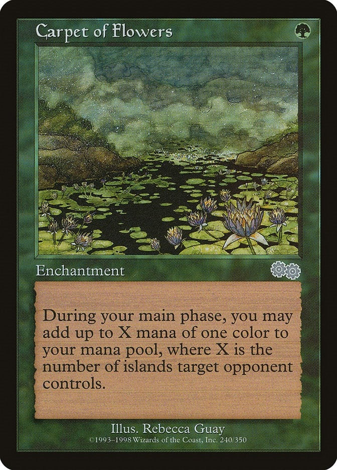 Image for Carpet of Flowers (240) (Urza's Saga) - Magic: The Gathering