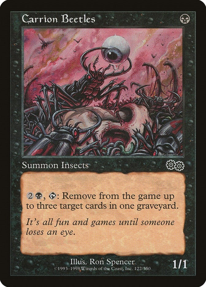 Image for Carrion Beetles (122) (Urza's Saga) - Magic: The Gathering