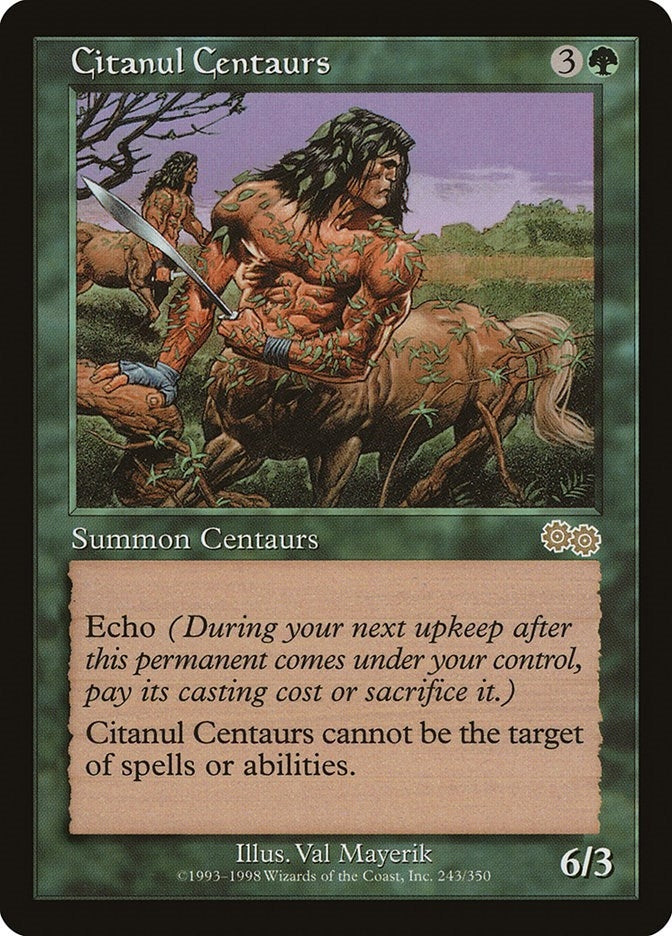 Image for Citanul Centaurs (243) (Urza's Saga) - Magic: The Gathering