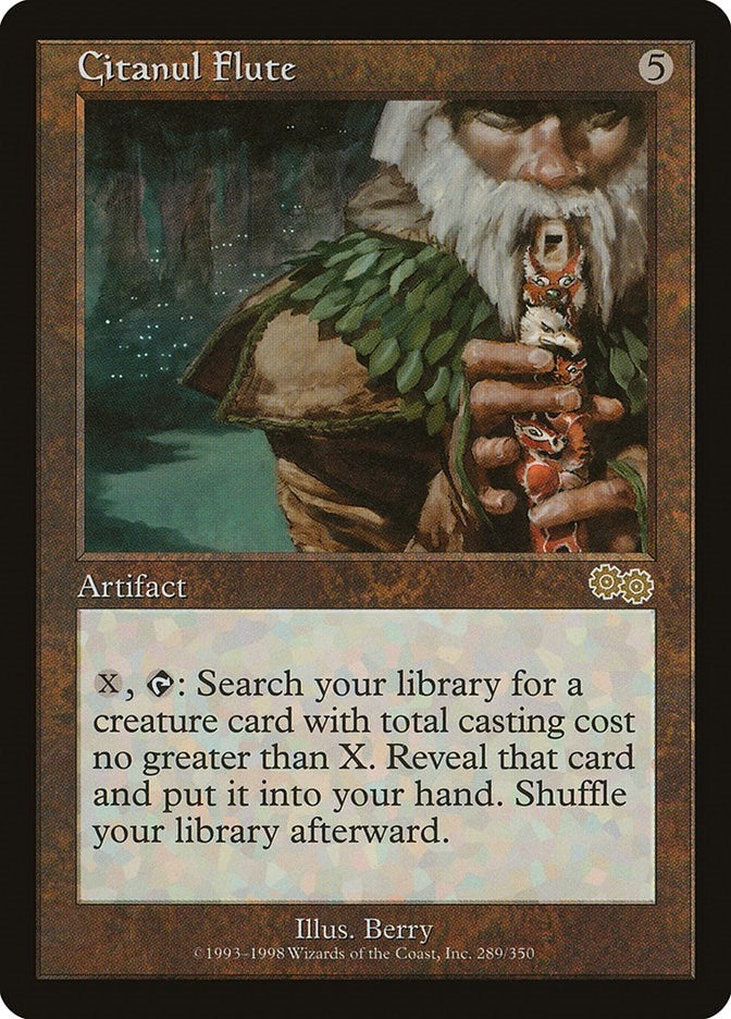 Image for Citanul Flute (289) (Urza's Saga) - Magic: The Gathering